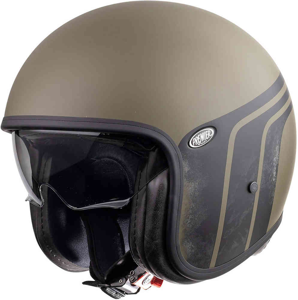 Premier Vintage BTR Military Green BM Jet Helmet buy cheap FC