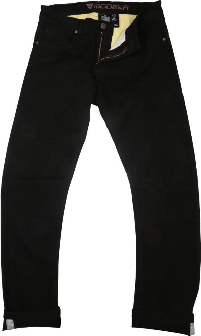 Modeka Brandon Motorcycle Textile Pants, black, Size 28, black, Size 28