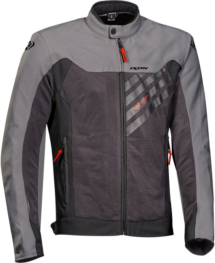 Ixon Orion Motortextieljas, zwart-grijs, afmeting XL