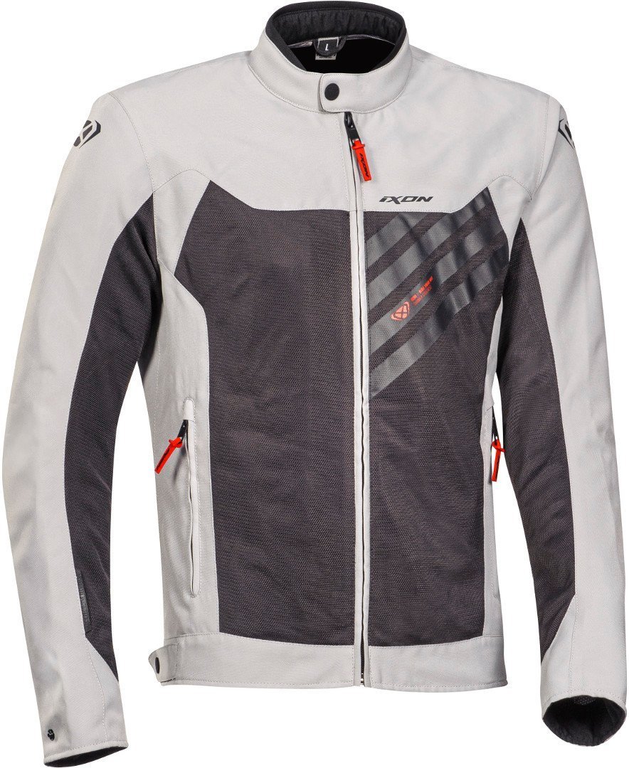Ixon Orion Motorcycle Textile Jacket, black-grey, Size S, black-grey, Size S