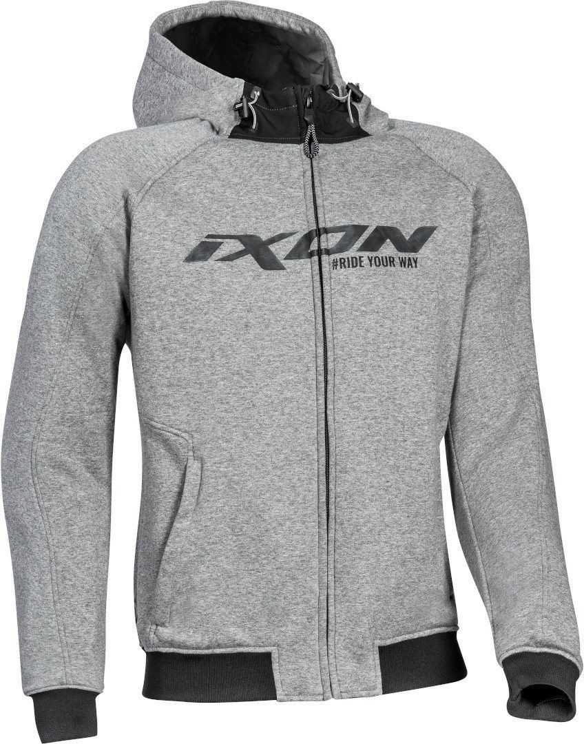 Ixon Palermo Motortextieljas, grijs, afmeting M