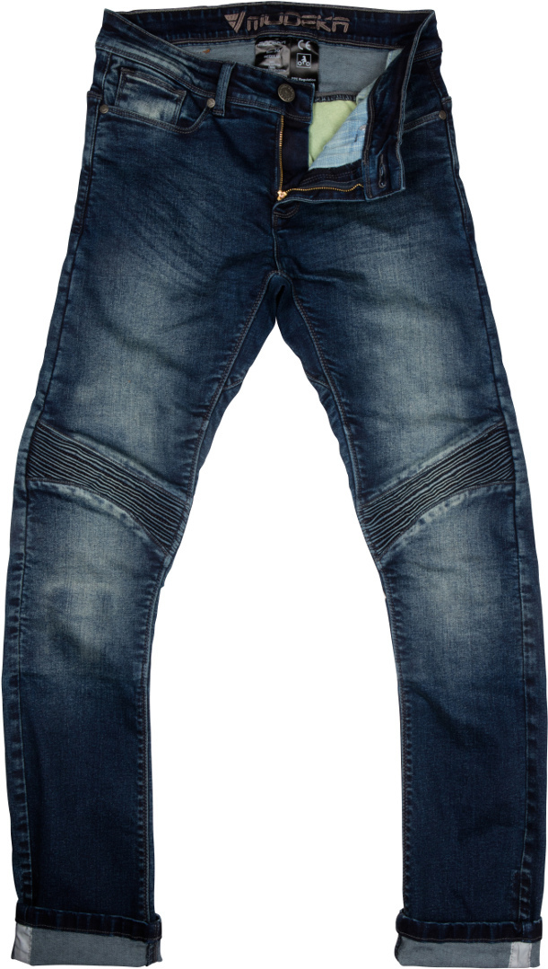 Modeka Sorelle Ladies Motorcycle Textile Pants, blue, Size 34 for Women, blue, Size 34 for Women