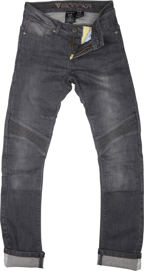 Modeka Sorelle Ladies Motorcycle Textile Pants, grey, Size 34 for Women, grey, Size 34 for Women