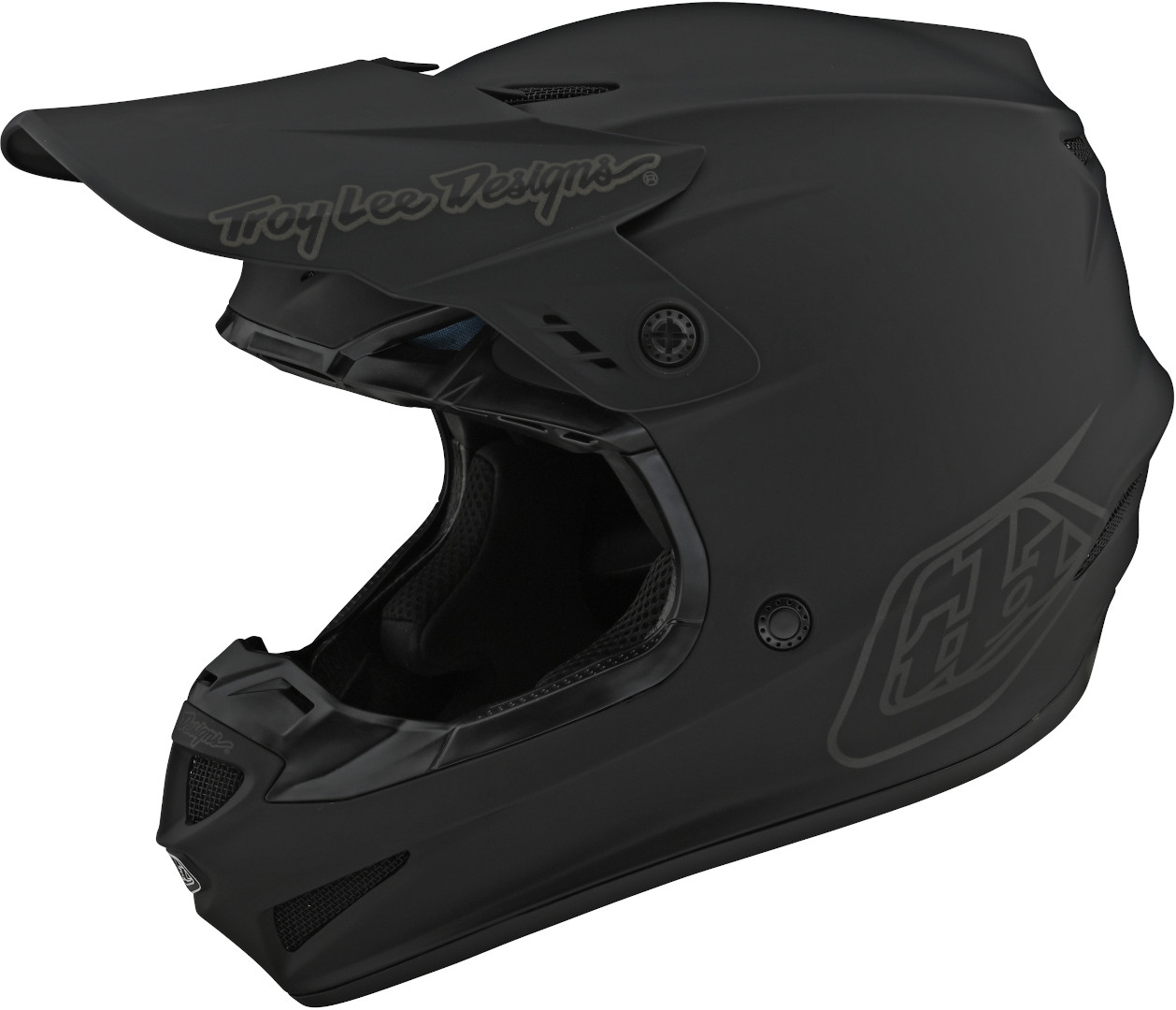 Troy Lee Designs GP Mono Motocross Helmet, black, Size XS, black, Size XS