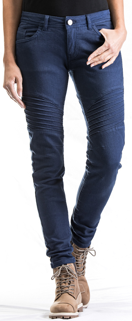 Ixon Vicky Ladies Motorcycle Jeans, blue, Size S for Women, blue, Size S for Women