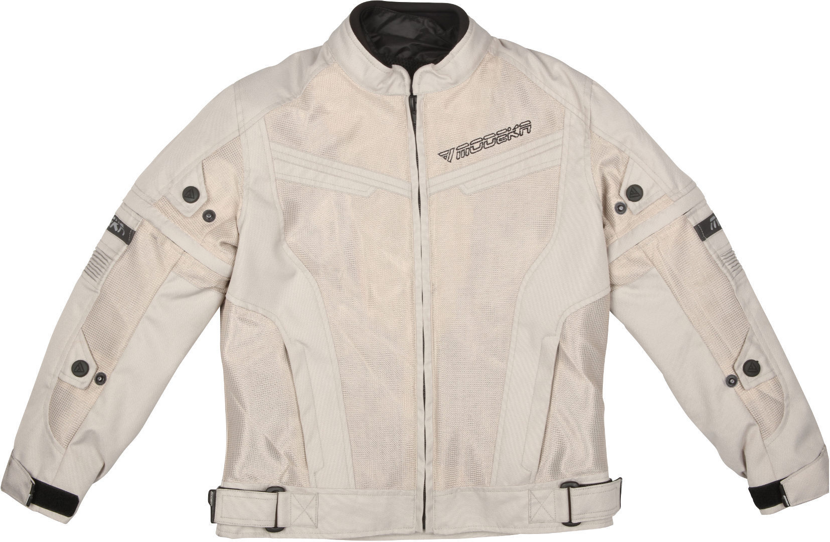 Modeka X-Vent Kids Motorcycle Textiel jas, grijs, afmeting S 152 voor kinderen