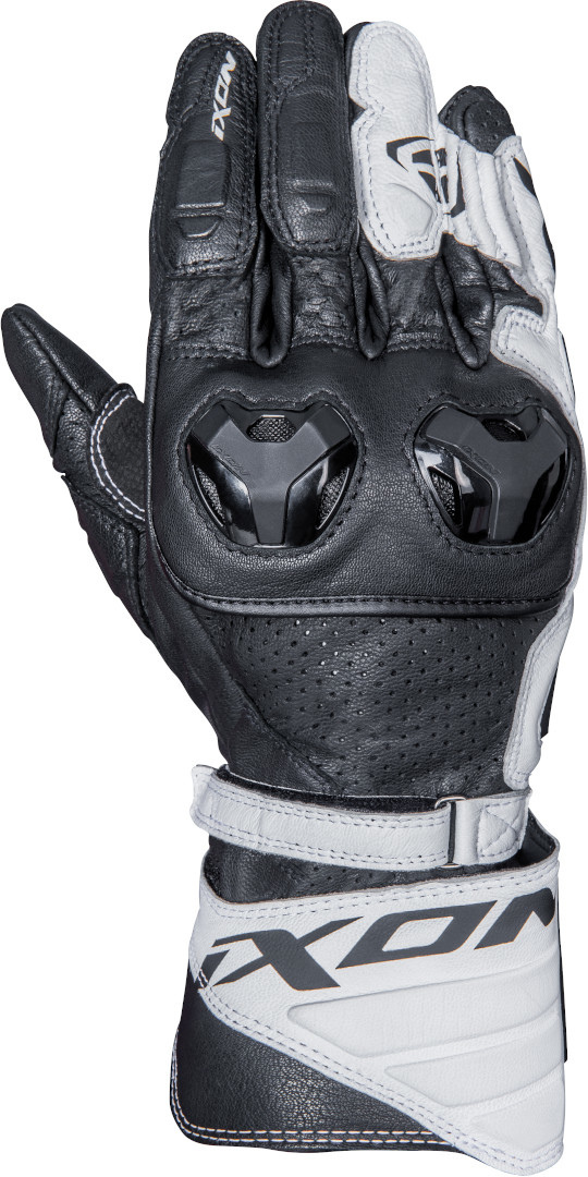 Ixon RS Tilter Motorcycle Gloves, black-white, Size S, black-white, Size S