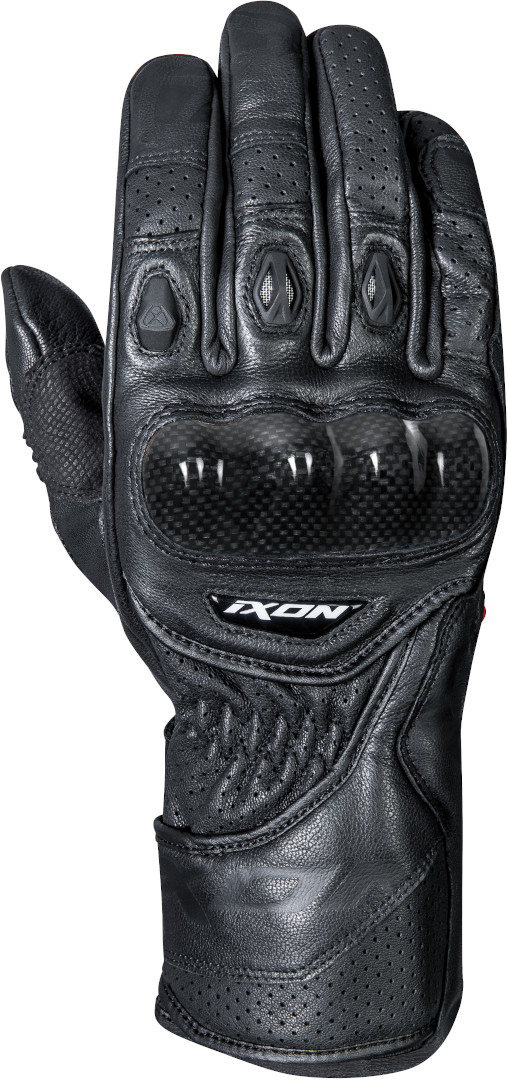 Ixon RS Circuit-R Motorcycle Gloves, black, Size S, black, Size S