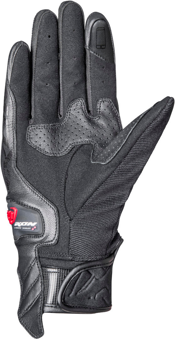 Photos - Motorcycle Gloves IXON RS Spliter , black, Size S for Men 
