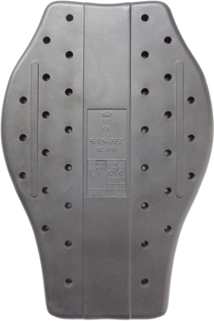 Modeka Sas-Tec SC-1/15 Back Protector, grey, grey, Size One Size