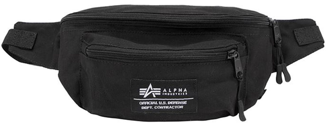 Alpha Industries Big Hüfttasche, schwarz, schwarz
