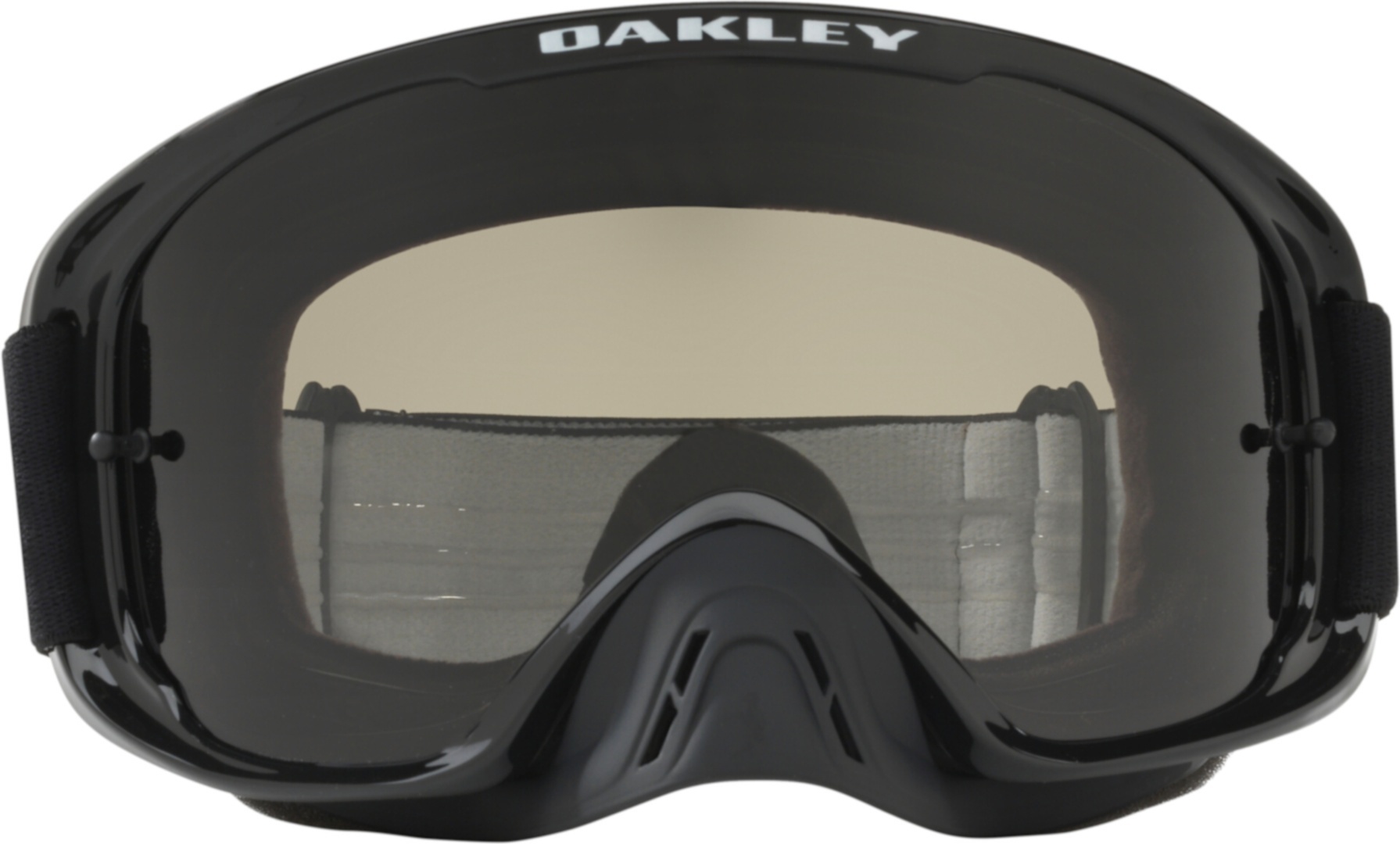 Side view of Oakley O-Frame 2.0 Pro Jet Black Motocross Goggles for Men