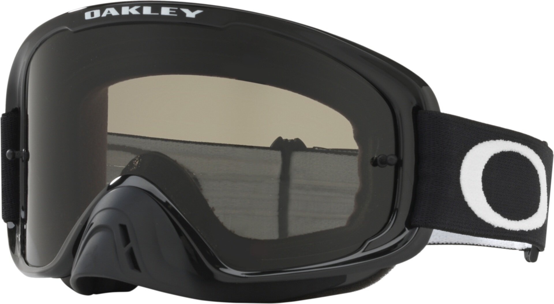 Oakley O-Frame 2.0 Pro Jet Black Motocross Goggles for Men-image-954654223