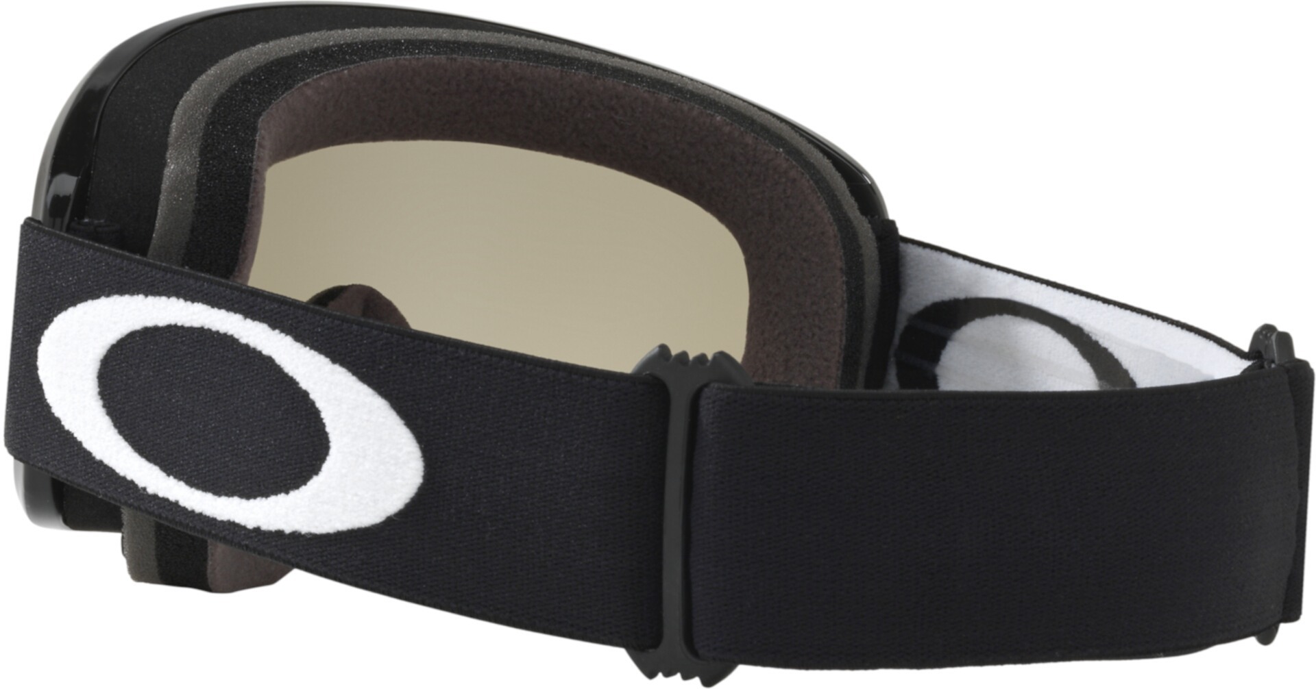 Side view of Oakley O-Frame 2.0 Pro Jet Black Motocross Goggles for Men