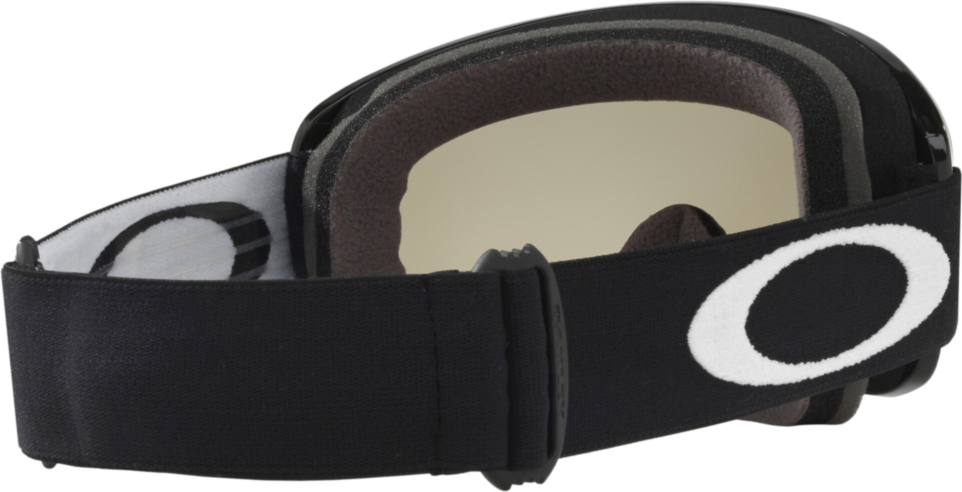 Side view of Oakley O-Frame 2.0 Pro Jet Black Motocross Goggles for Men