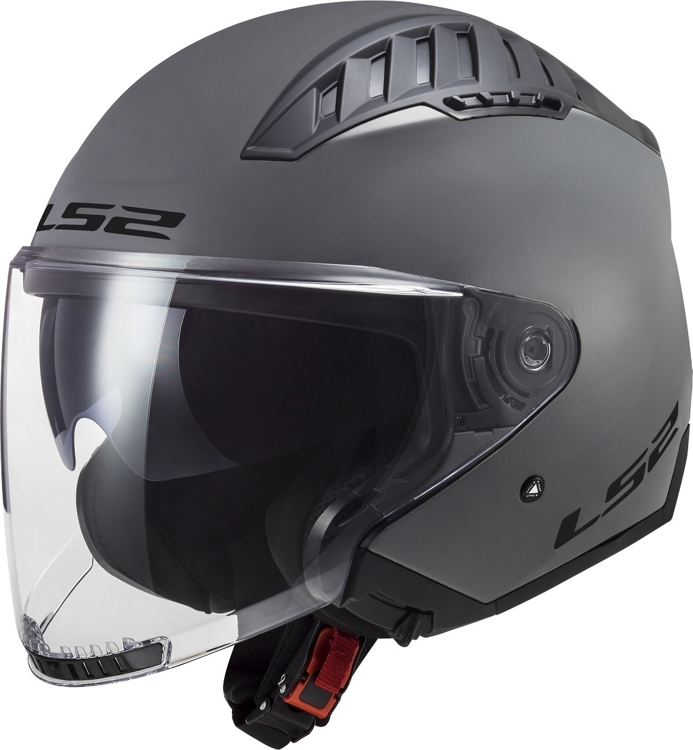LS2 OF600 Copter Jet hjelm, grå, størrelse 2XL