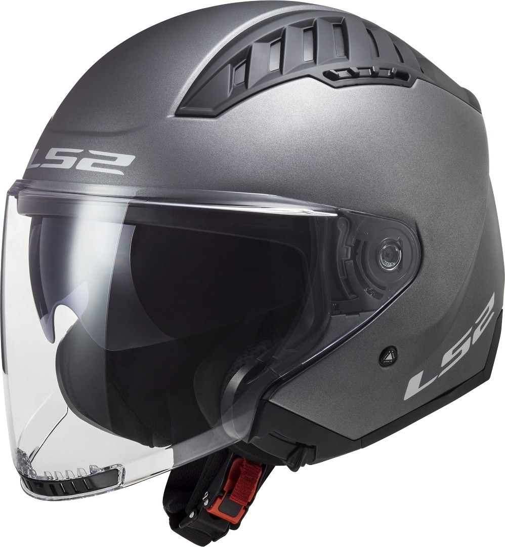 LS2 OF600 Copter Jet Helmet, silver, Size S, silver, Size S