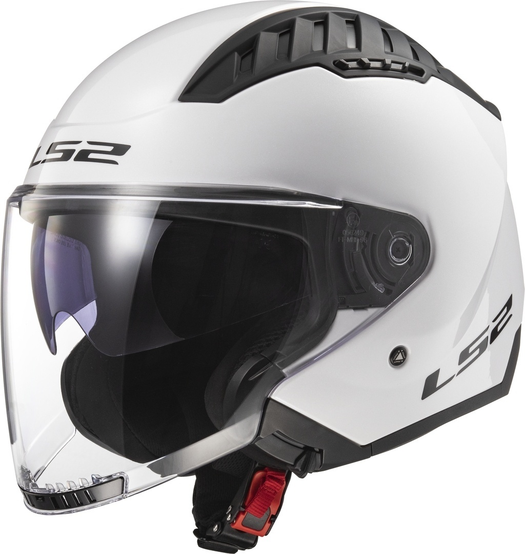 LS2 OF600 Copter Jet Helmet, white, Size XS, white, Size XS