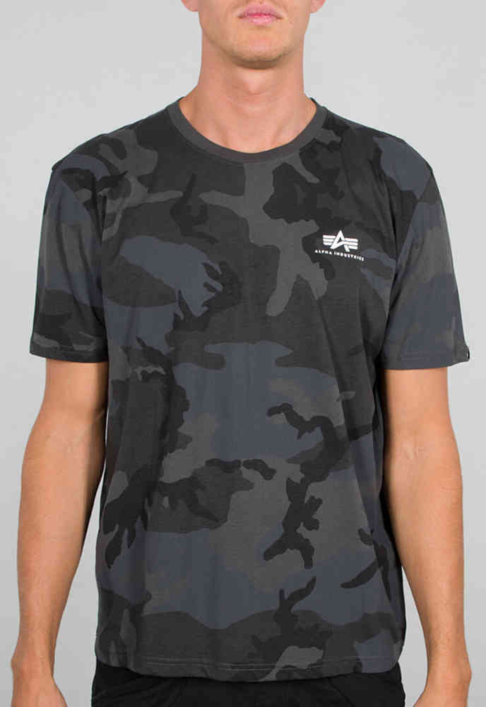 Alpha Industries Basic Small Logo Camo Футболка