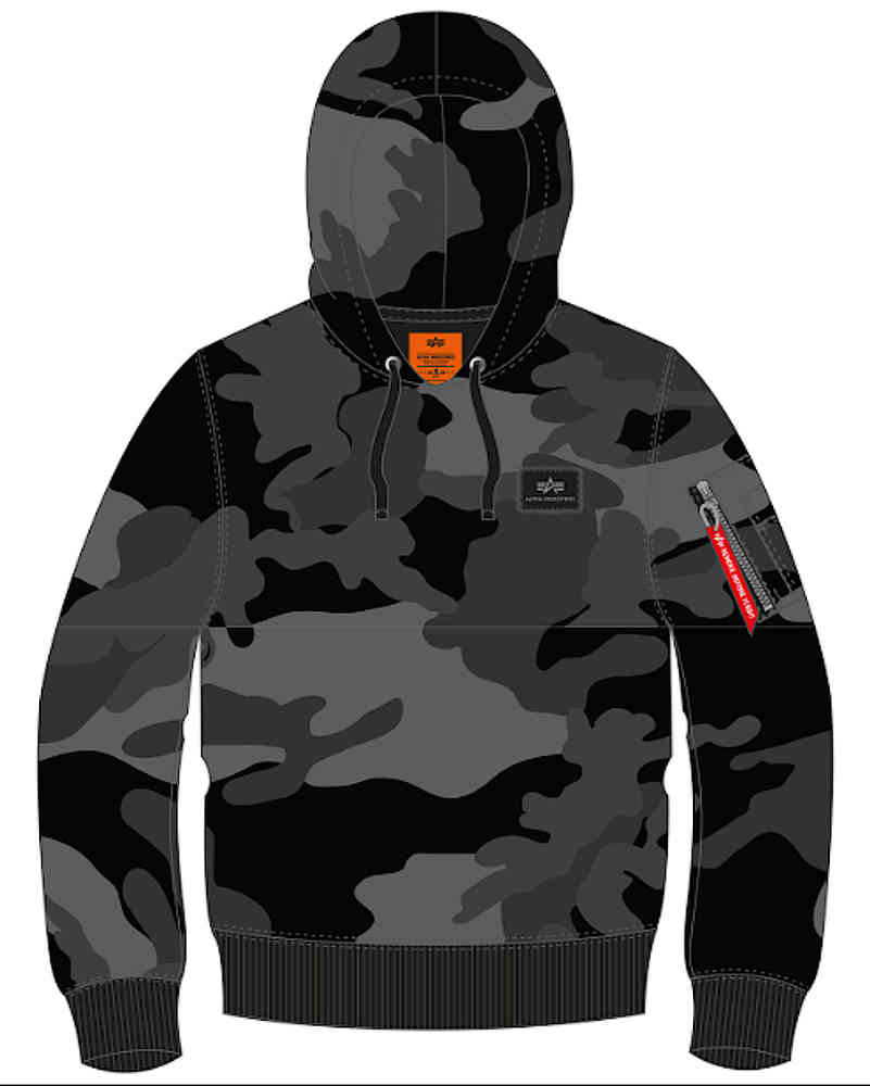 Alpha Industries X-Fit Camo sudadera con capucha