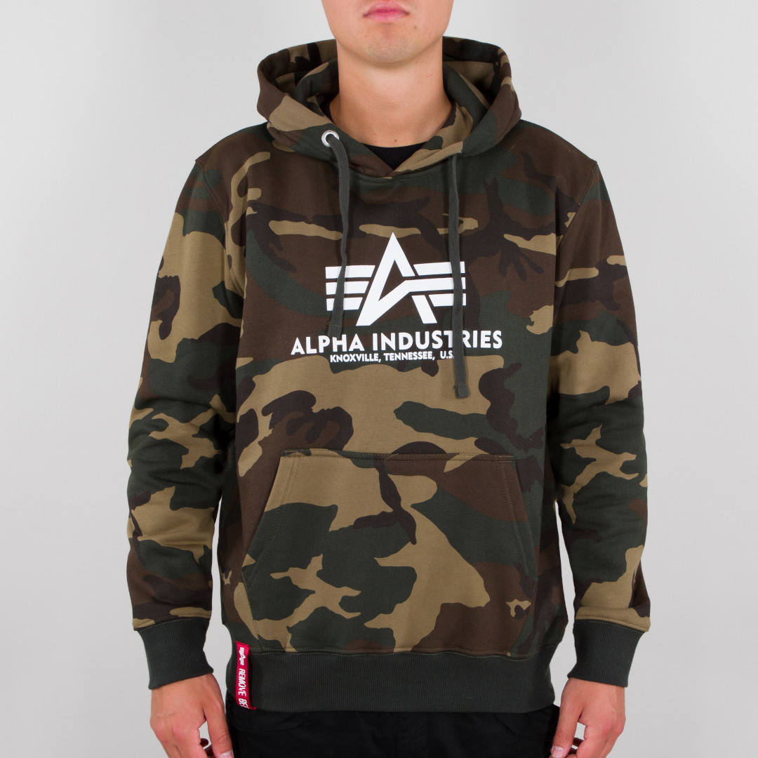 Alpha industries best sale camo hoodie