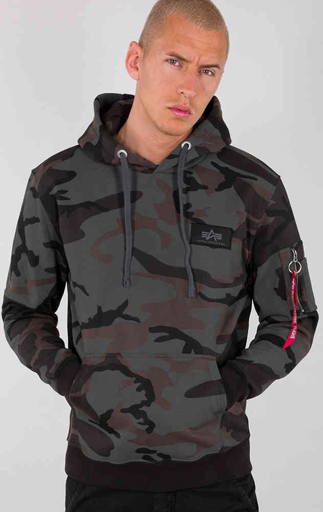 Alpha industries deals camo hoodie
