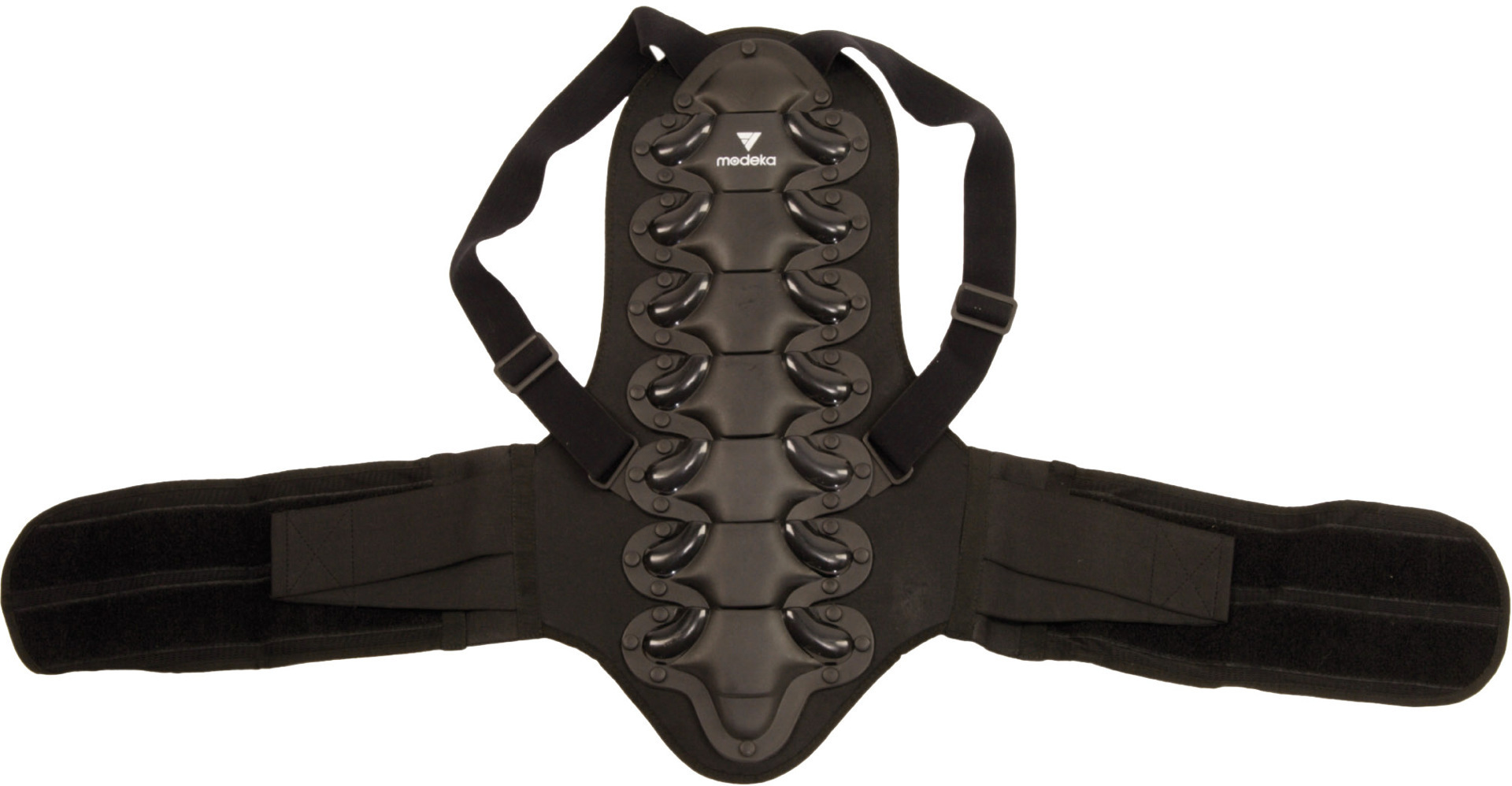 Modeka Rückenprotektor, schwarz, Größe M, schwarz, Größe M