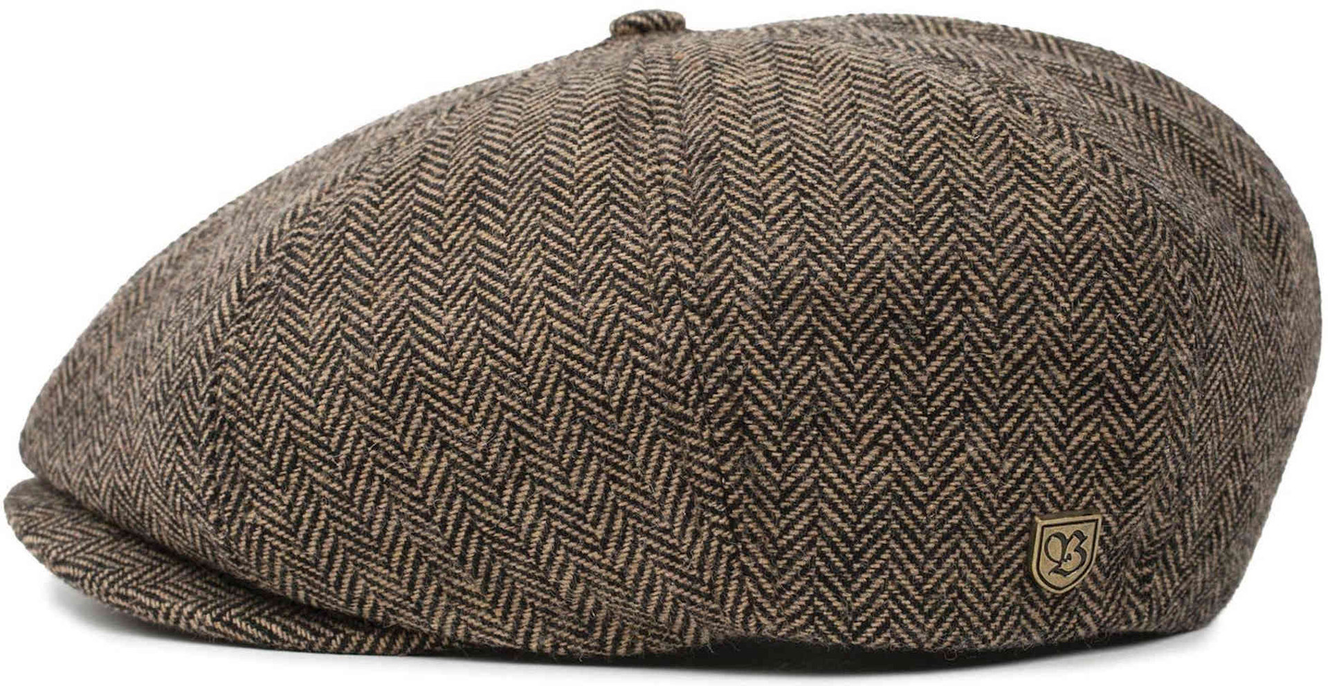 Brixton Brood Snap Peaked Cap, vert-brun, taille XS