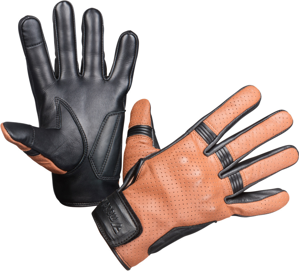 Modeka Hot Two Motorcykel handskar, svart-brun, storlek 4XL