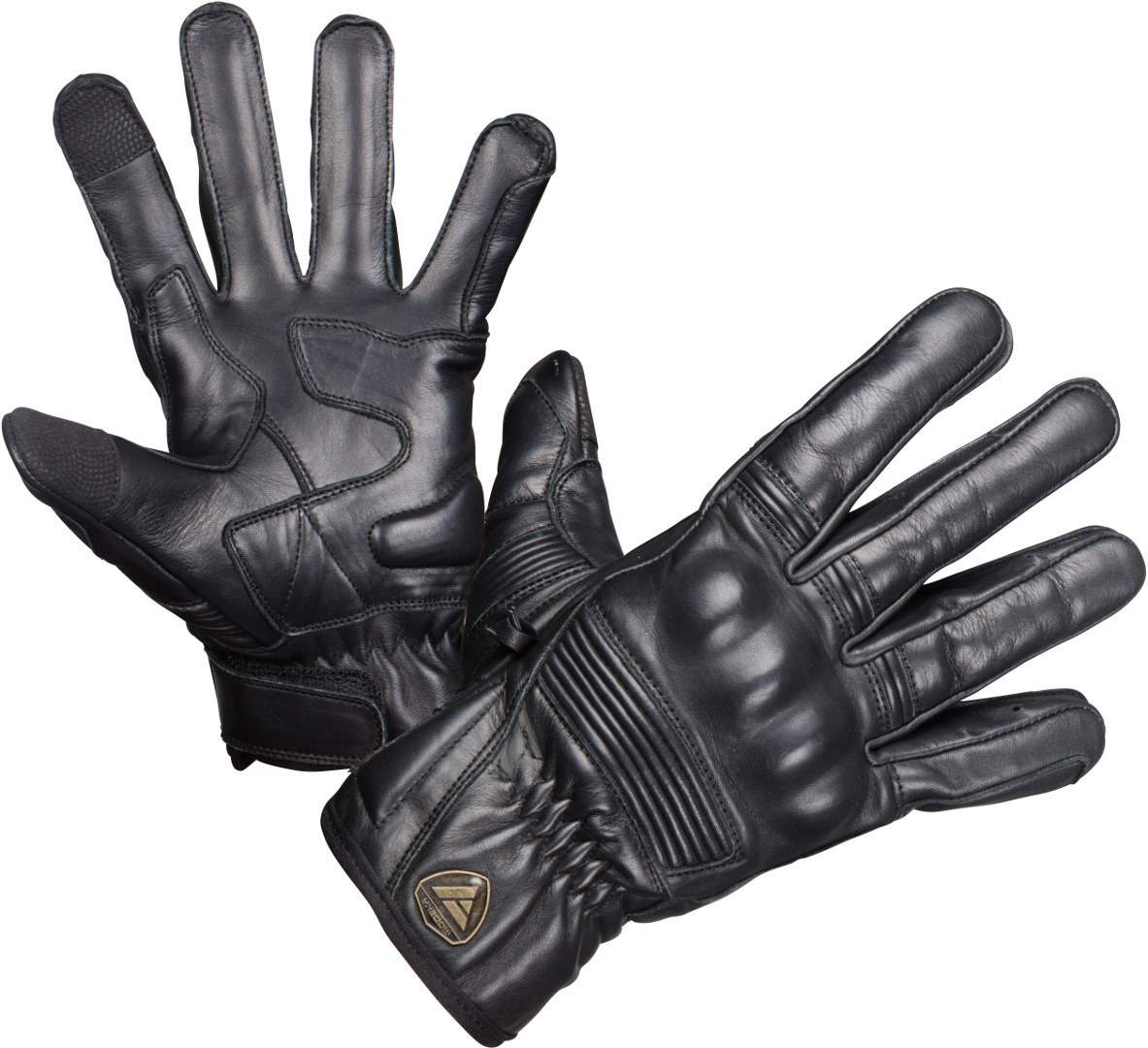 Modeka Steeve II Motorcycle Gloves, black, Size S, black, Size S
