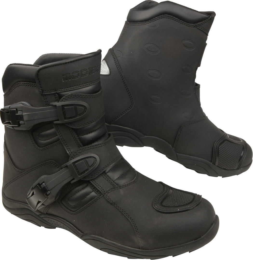 Modeka Muddy Track Evo Motorcycle Boots, black, Size 38, black, Size 38