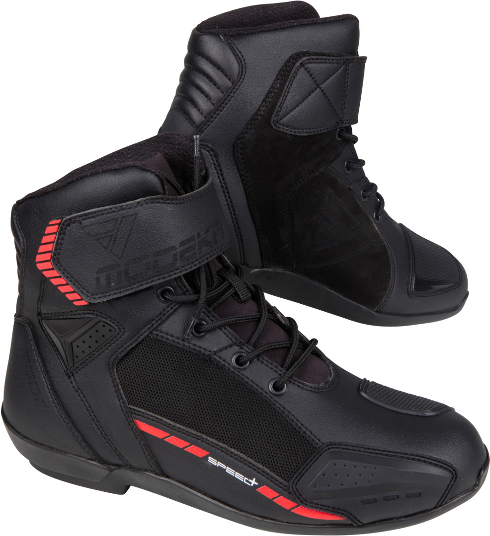 Modeka Kyne Motorcycle Boots, black, Size 37, black, Size 37