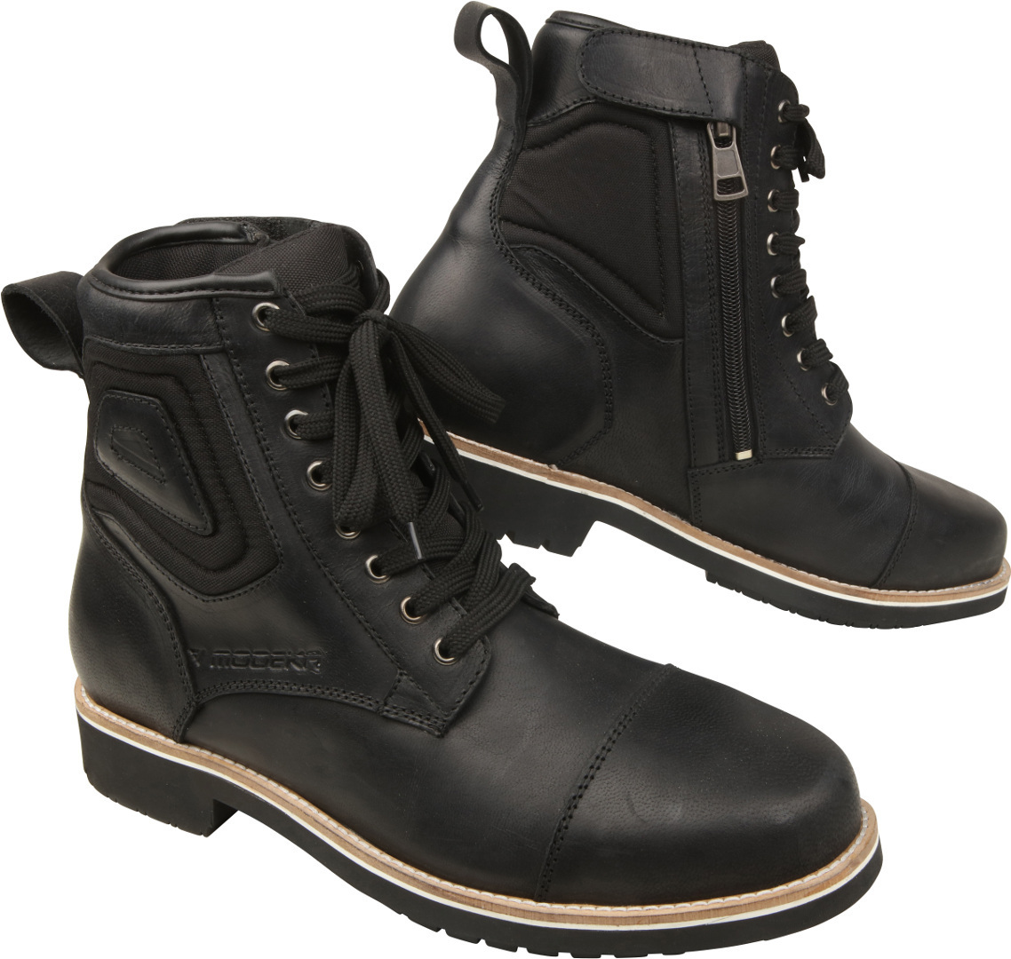 Modeka Wolter Motorcycle Boots, black, Size 39, black, Size 39