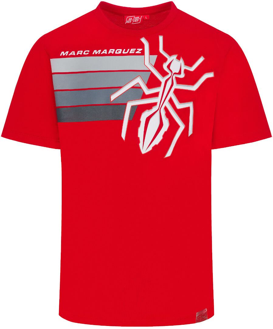 GP-Racing 93 Ant Stripes T-shirt, röd, storlek S