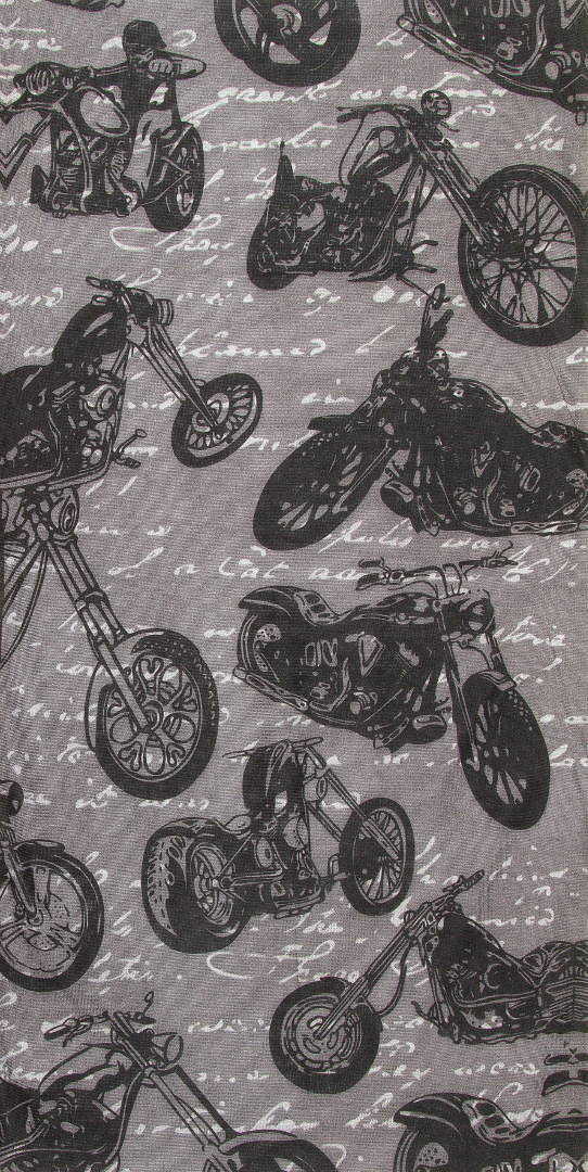 Modeka Custombike Multifunctional Headwear, black-grey, black-grey, Size One Size