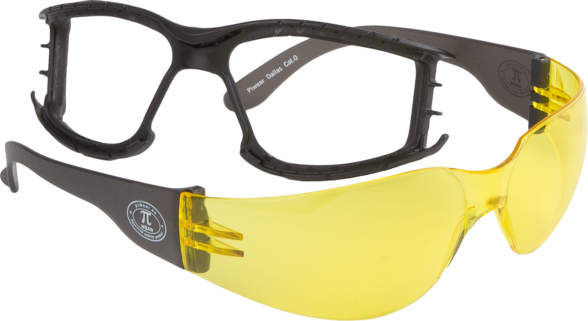 Modeka Dallas Plus Sunglasses, yellow, yellow, Size One Size