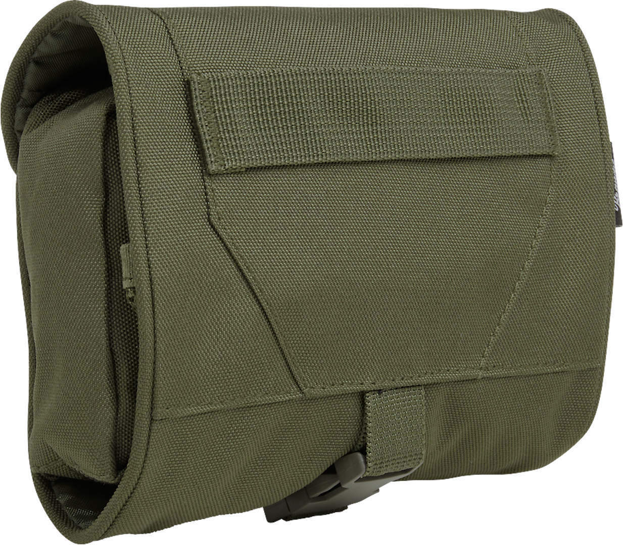 Side view of Brandit Medium Toiletry Bag, green for Men