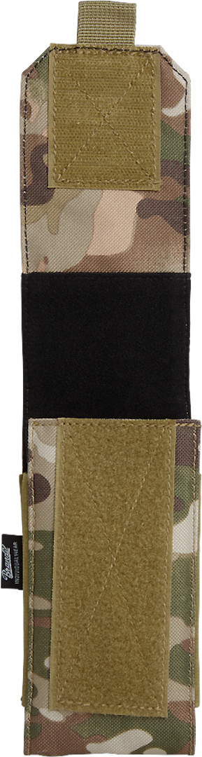Side view of Brandit Large Molle Phone Pouch, green for Men