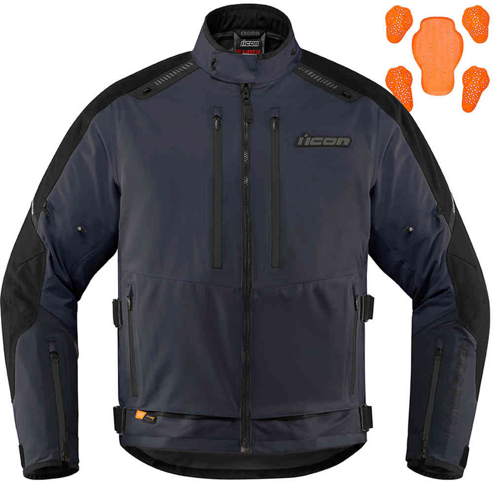 Icon Raiden Chaqueta textil para motocicletas