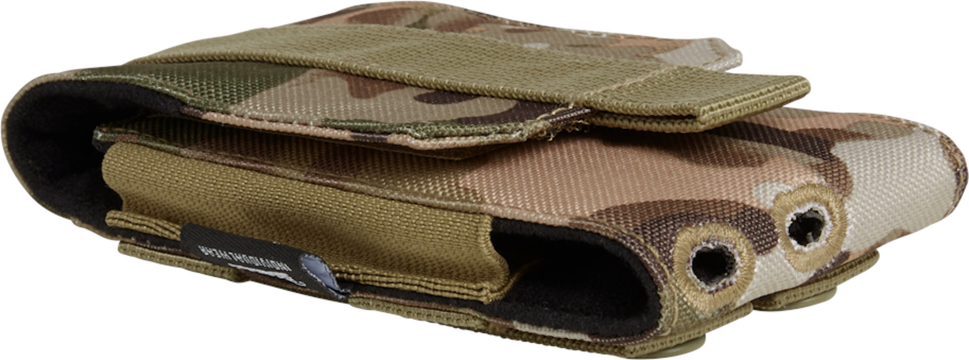 Side view of Brandit Medium Molle Phone Pouch, green for Men