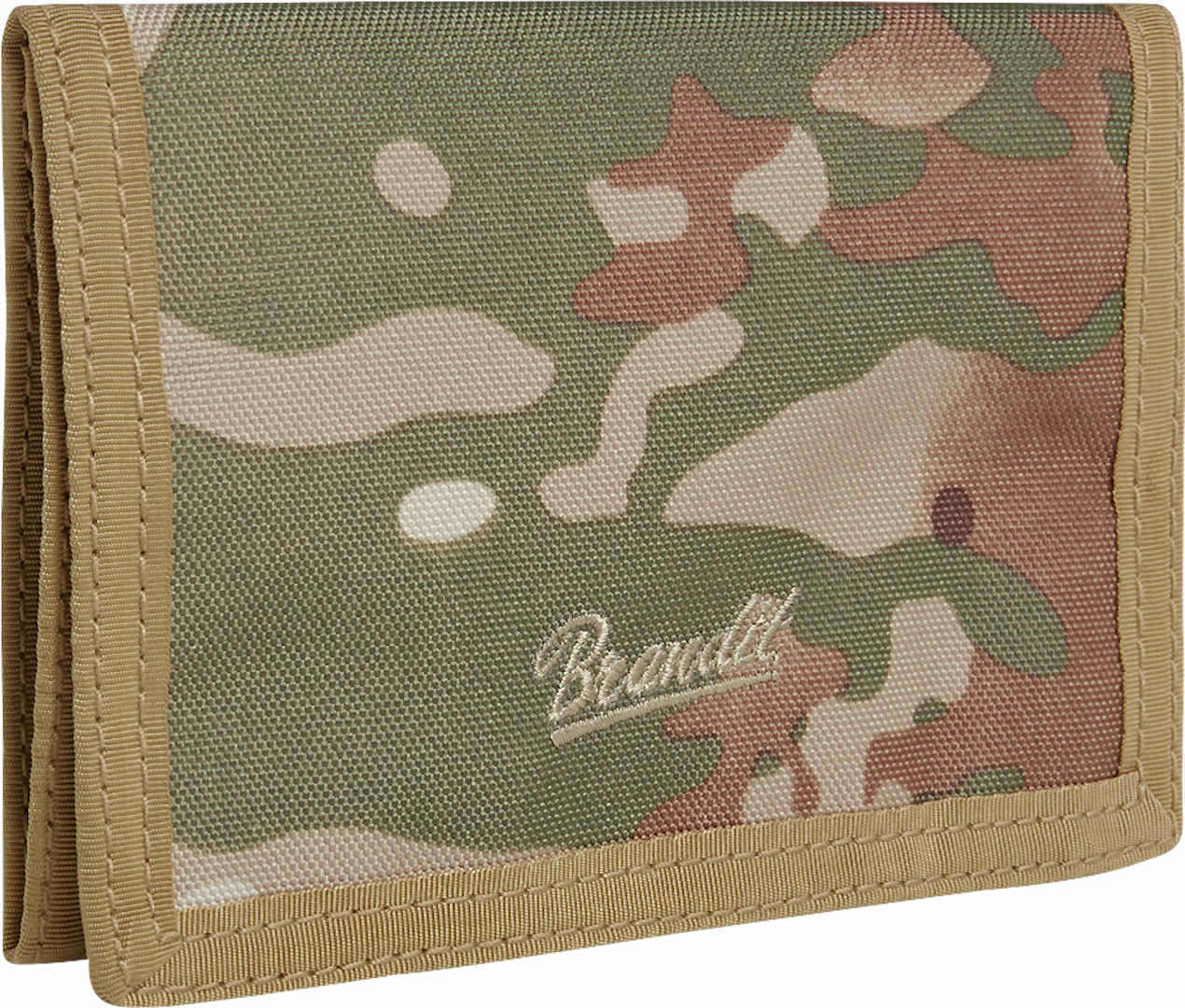 Brandit Three Wallet, green, green, Size One Size