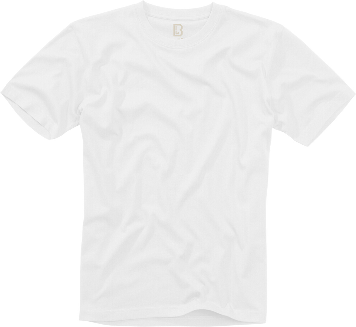 Brandit T-Shirt, white, Size S, white, Size S