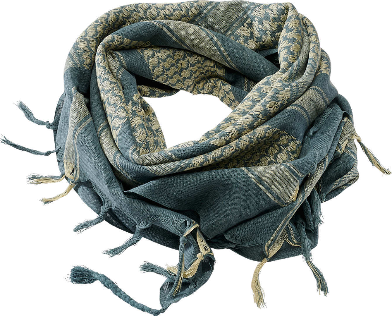 Brandit Shemag Multifunctional Headwear, green-yellow, green-yellow, Size One Size