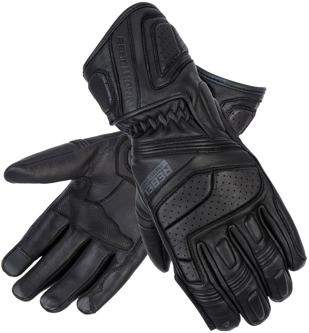 Rebelhorn Hike Ii Motorcycle Gloves, Black, Size 3XL