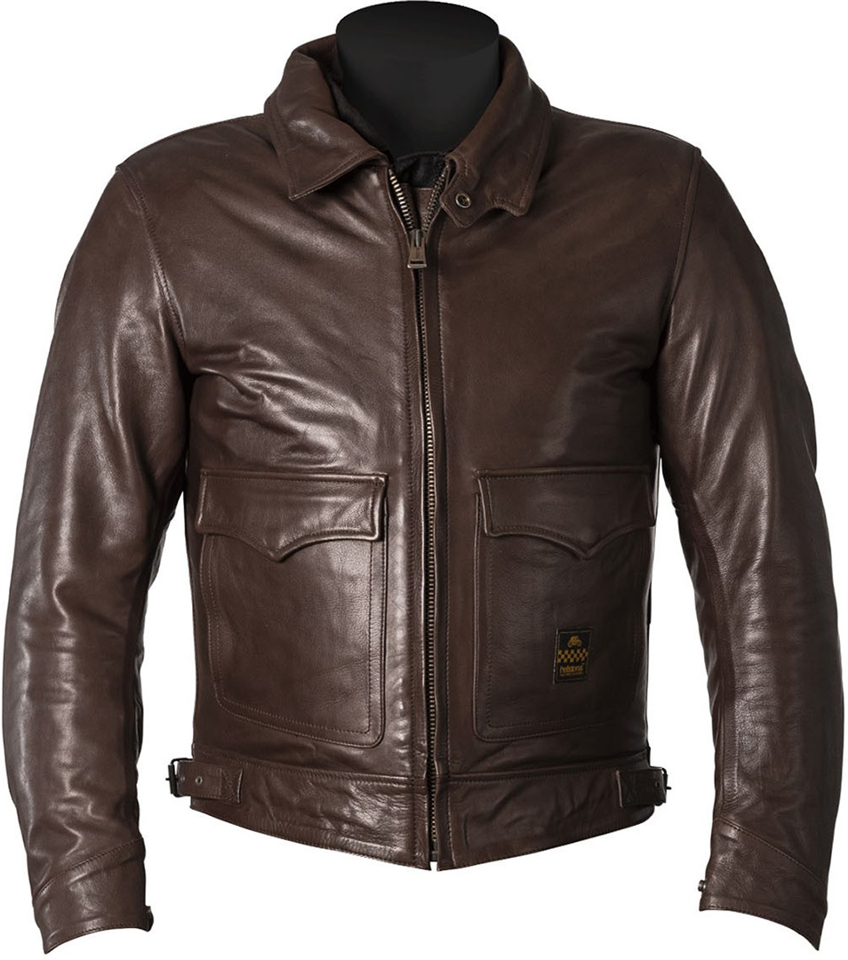 Helstons Bill Motorcycle Leather Jacket - buy cheap FC-Moto