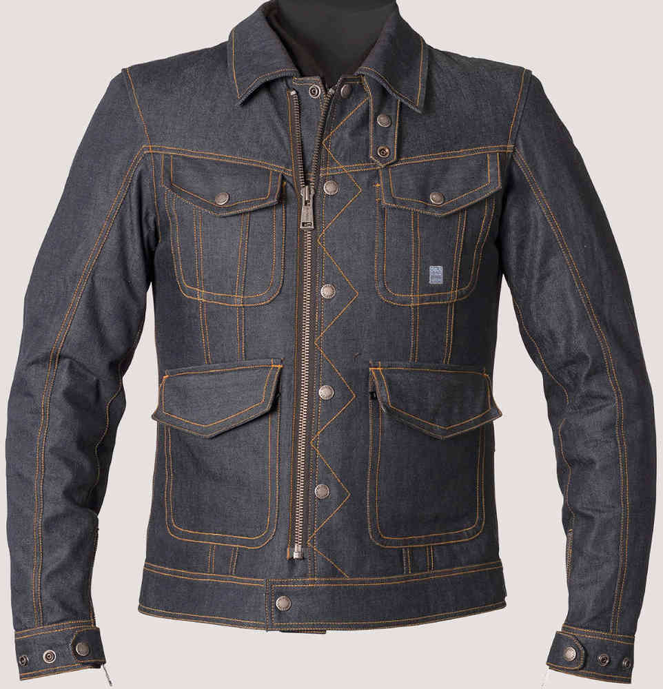 Helstons Yard Denim Chaqueta textil para motocicletas