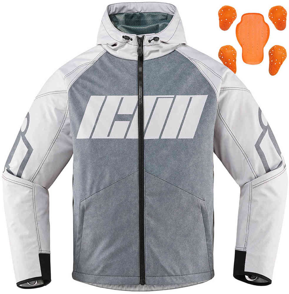 Icon Merc HS Motorrad Textiljacke
