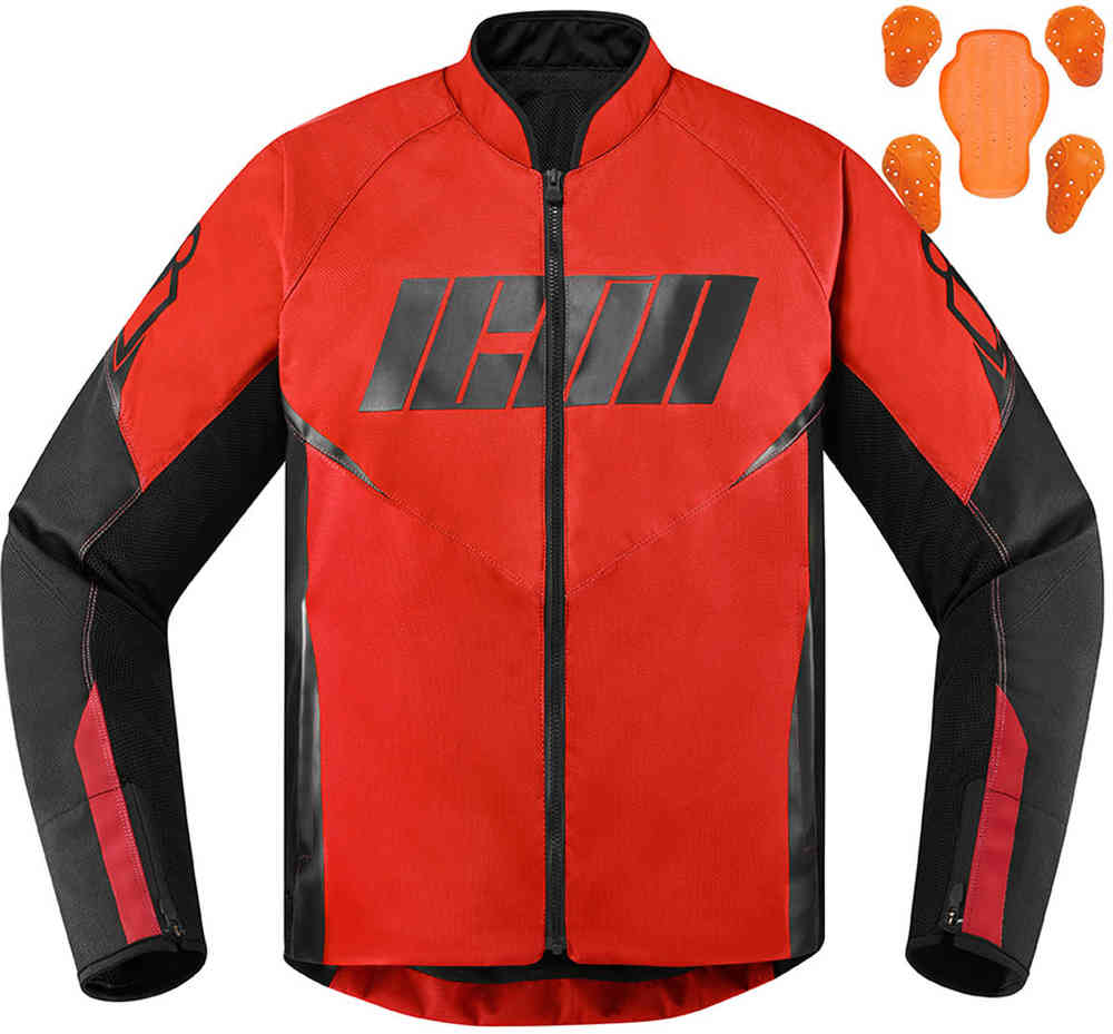 Icon Hooligan Motorrad Textiljacke