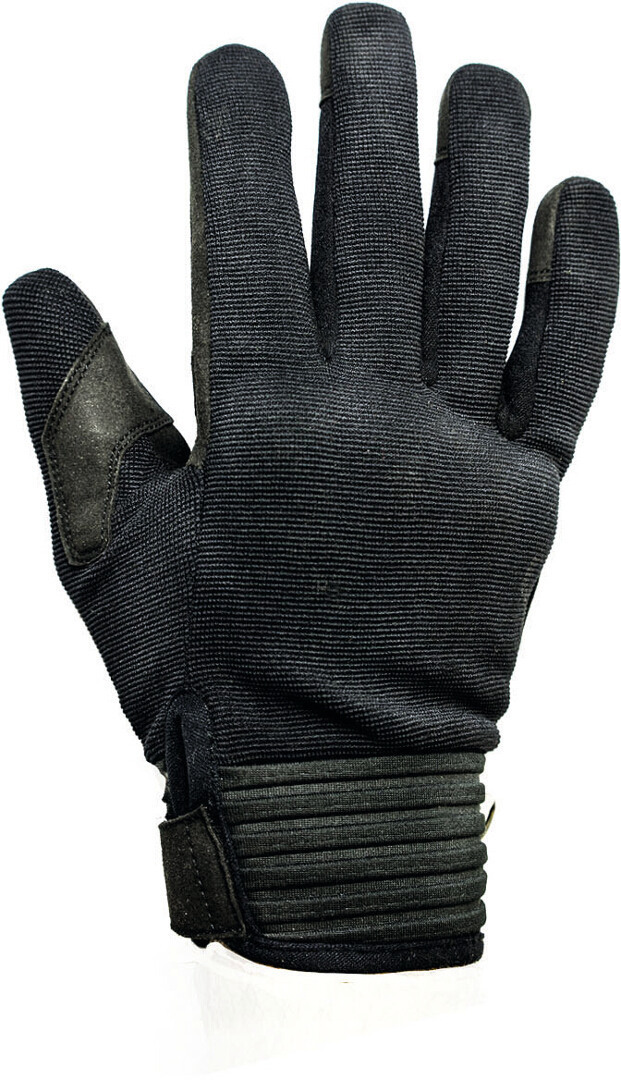 Helstons Simple Motorcycle Gloves, black, Size M L, black, Size M L