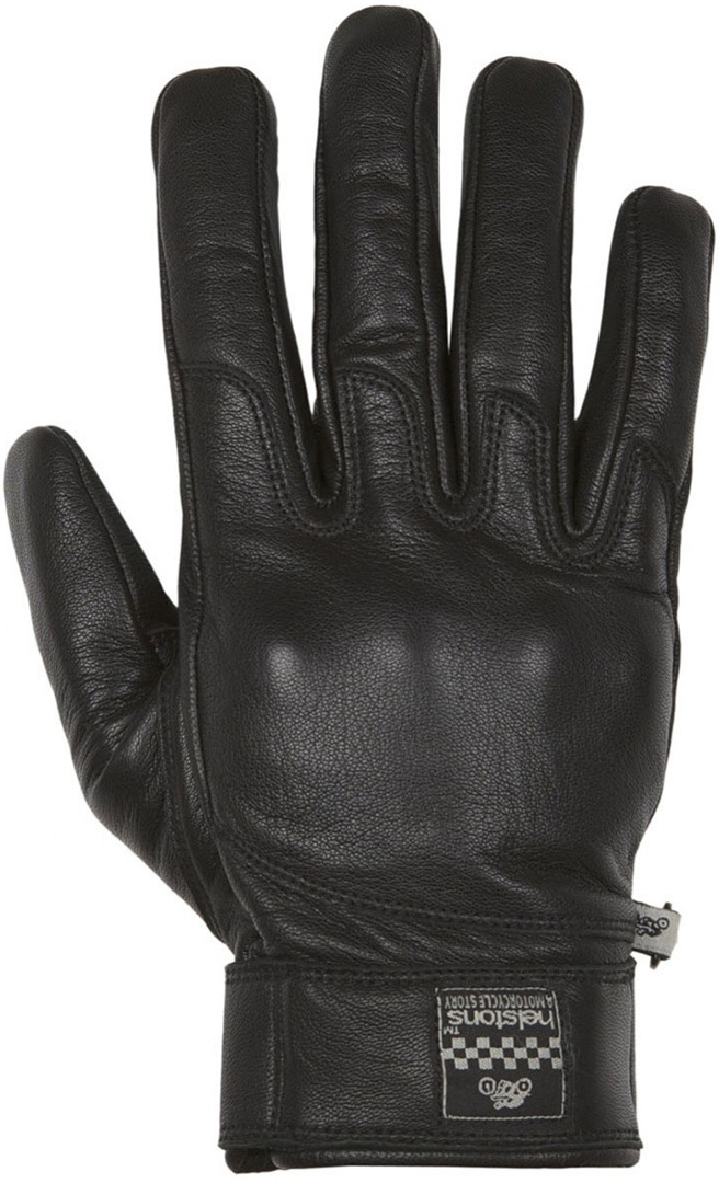 Helstons Wolf Motorcycle Gloves, black, Size 2XL, black, Size 2XL